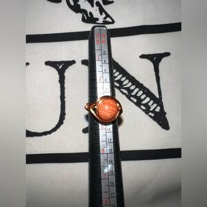 Red Jasper stone ring